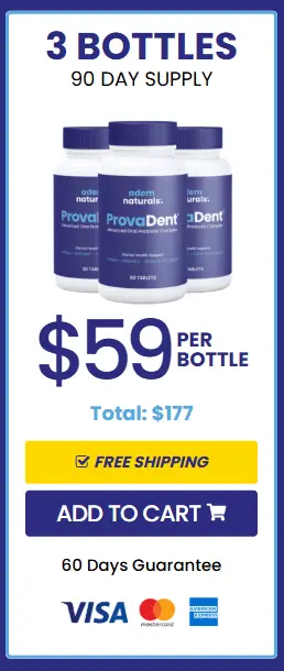 ProvaDent official order 3 bottle